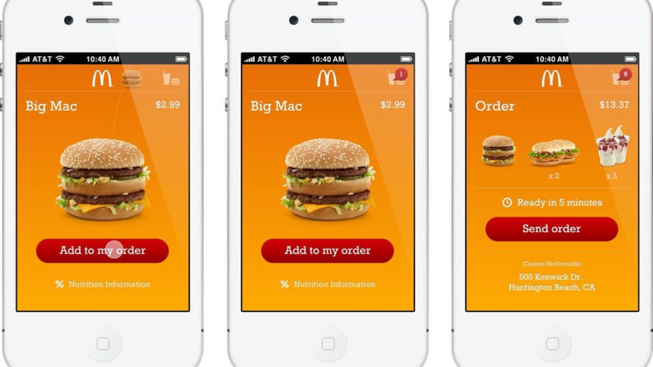 how to cancel McDonald's app order 